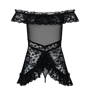 adult sex toy Obsessive Lacey Babydoll And String Black> Clothes > BabydollsRaspberry Rebel