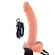 Load image into Gallery viewer, adult sex toy Fetish Fantasy Series 9 Inch Vibrating Hollow Strap On FleshSex Toys &gt; Realistic Dildos and Vibes &gt; Hollow Strap OnsRaspberry Rebel
