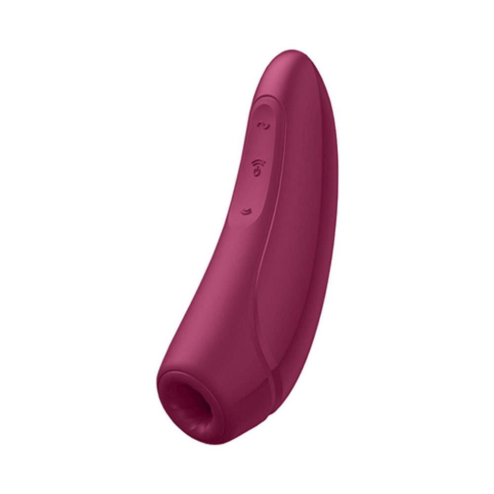 adult sex toy Satisfyer App Enabled Curvy 1 Plus Rose Red> Sex Toys For Ladies > Clitoral Vibrators and StimulatorsRaspberry Rebel