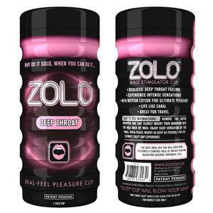 adult sex toy Zolo Deep Throat Masturbator Cup> Sex Toys For Men > MasturbatorsRaspberry Rebel