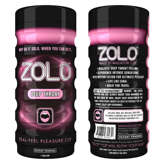 adult sex toy Zolo Deep Throat Masturbator Cup> Sex Toys For Men > MasturbatorsRaspberry Rebel