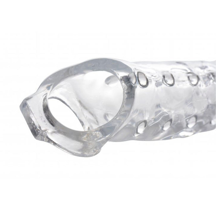 adult sex toy Size Matters 3 Inch Clear Penis Extender SleeveSex Toys > Sex Toys For Men > Penis ExtendersRaspberry Rebel