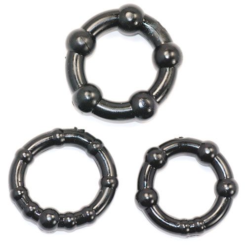 adult sex toy Stay Hard Beaded Cockrings> Sex Toys For Men > Love Ring VibratorsRaspberry Rebel