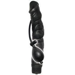 adult sex toy 12 Inch Inflatable Big Boss Dildo BlackSex Toys > Realistic Dildos and Vibes > Penis DildoRaspberry Rebel