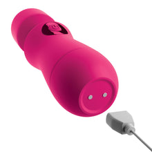 Load image into Gallery viewer, adult sex toy OMG Silicone Rechargeable Wand PinkSex Toys &gt; Sex Toys For Ladies &gt; Wand Massagers and AttachmentsRaspberry Rebel
