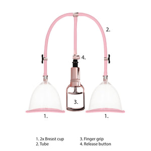 adult sex toy Pumped Breast Pump Medium Rose GoldSex Toys > Sex Toys For Ladies > Female PumpsRaspberry Rebel