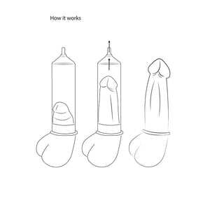 adult sex toy Automatic Luv Pump Transparent> Sex Toys For Men > Penis EnlargersRaspberry Rebel