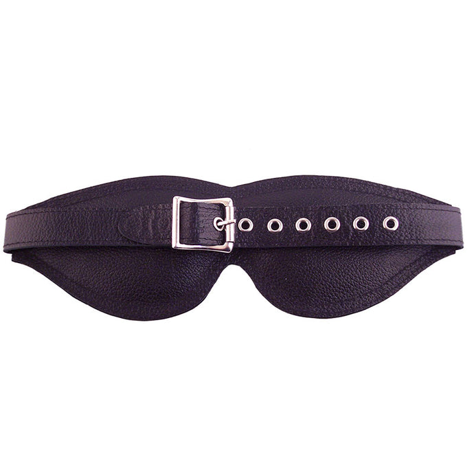 adult sex toy Rouge Garments Large Black Padded BlindfoldBondage Gear > MasksRaspberry Rebel