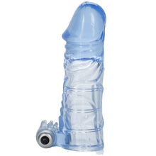 Load image into Gallery viewer, adult sex toy Up Vibrating Extension Sleeve&gt; Sex Toys For Men &gt; Penis SleevesRaspberry Rebel
