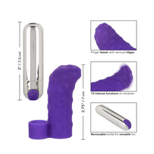 Load image into Gallery viewer, adult sex toy Intimate Play Purple Rechargeable Finger Teaser&gt; Sex Toys For Ladies &gt; Finger VibratorsRaspberry Rebel
