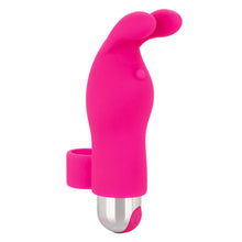 Load image into Gallery viewer, adult sex toy Intimate Play Pink Rechargeable Bunny Finger Vibrator&gt; Sex Toys For Ladies &gt; Finger VibratorsRaspberry Rebel
