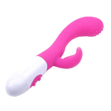 Load image into Gallery viewer, adult sex toy Silicone Dual Motors GSpot Vibrator Pink&gt; Sex Toys For Ladies &gt; G-Spot VibratorsRaspberry Rebel
